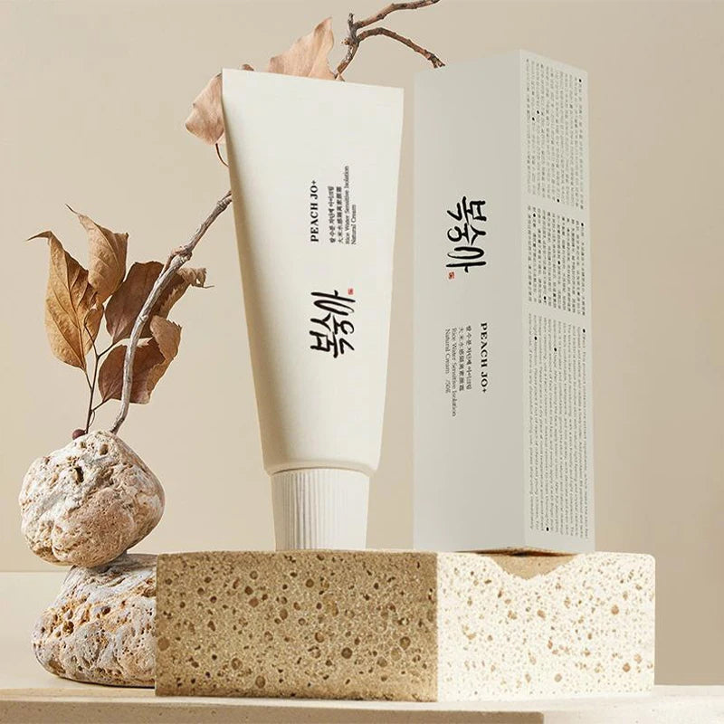 Korean Rice Extract Cream Moisturizer Tone Up Cream Conceals Imperfections Lightweight Face Base Improve Dullness Glowing Skin